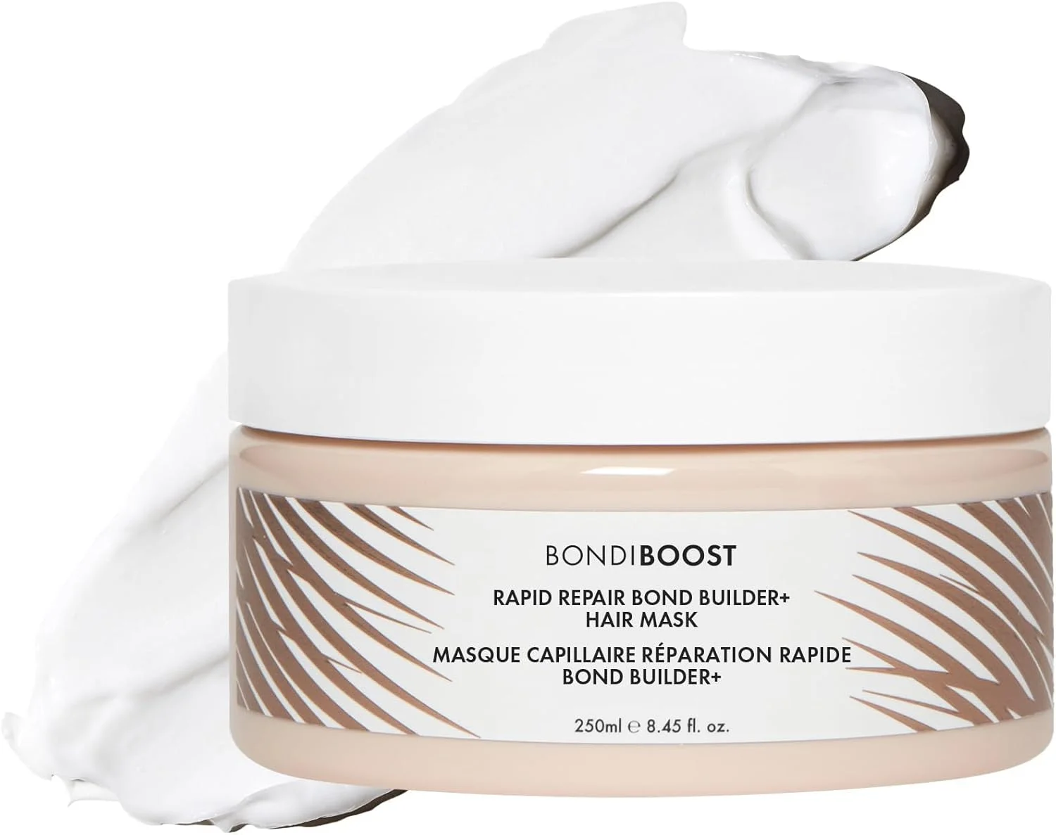 بازسازی کننده پیوند سریع + ماسک مو برای موهای آسیب دیده [250 میلی لیتر]، درمان حالت دهنده عمیق + ترمیم کننده استحکام و درخشش