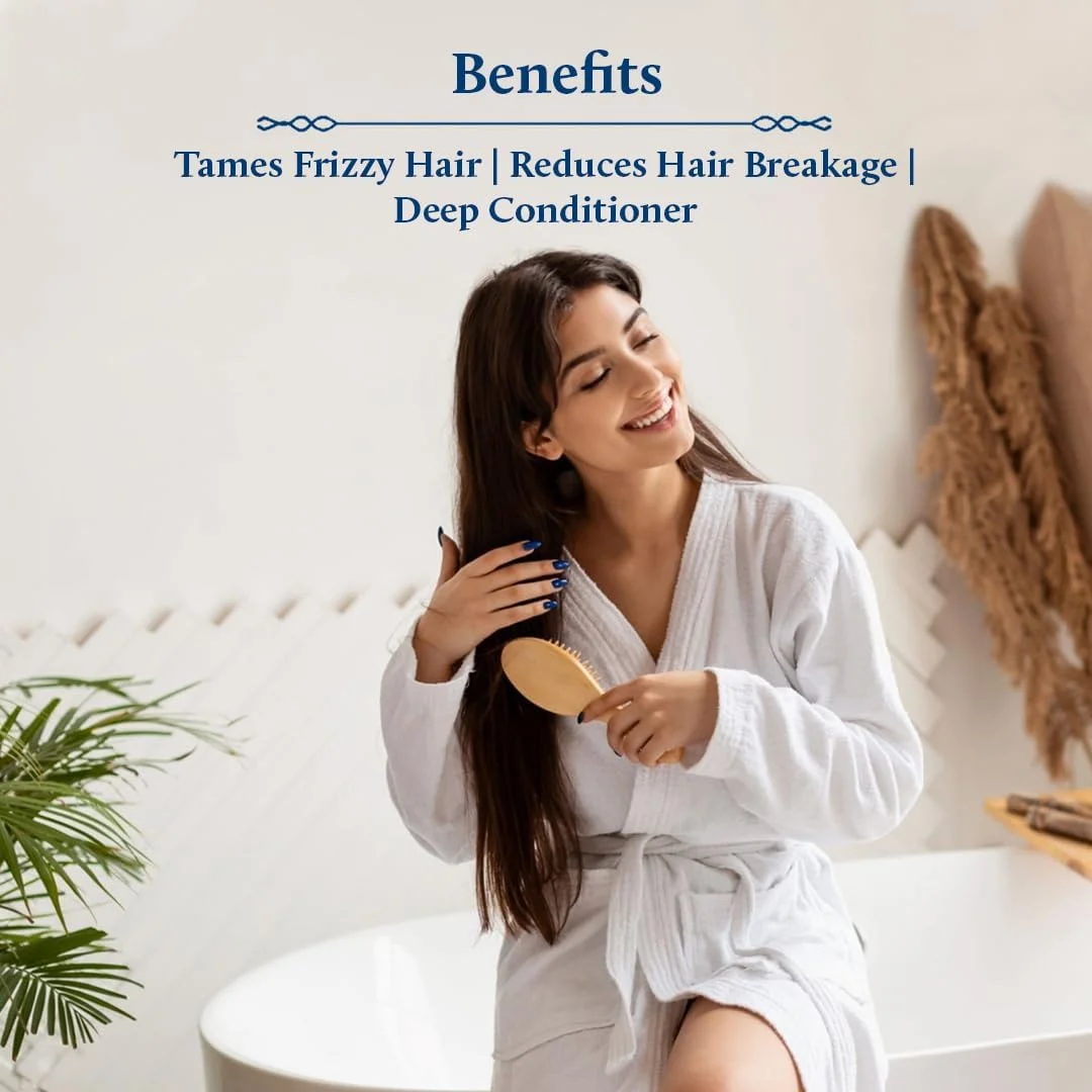 ماسک موی چای سبز بلو نکتار برای موهای خشک و وز | ماسک نرم کننده عمیق موی بیوتین گیاهی برای موهای آسیب دیده و مجعد، مناسب انواع مو (13 گیاه، 200 گرم) ماسک موی چای سبز بلو نکتار برای موهای خشک و وز | ماسک نرم کننده عمیق موی بیوتین گیاهی برای موهای آسیب دیده و مجعد، مناسب انواع مو (13 گیاه، 200 گرم)