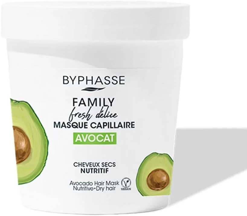 ماسک مو بایفس فمیلی فرش دلیس مناسب موهای خشک 250 میلی لیتر