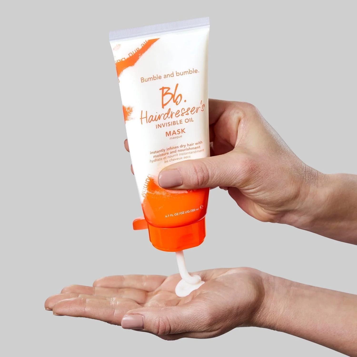 ماسک مو آبرسان روغن نامرئی آرایشگر بامبل اند بامبل، 200 میلی لیتر