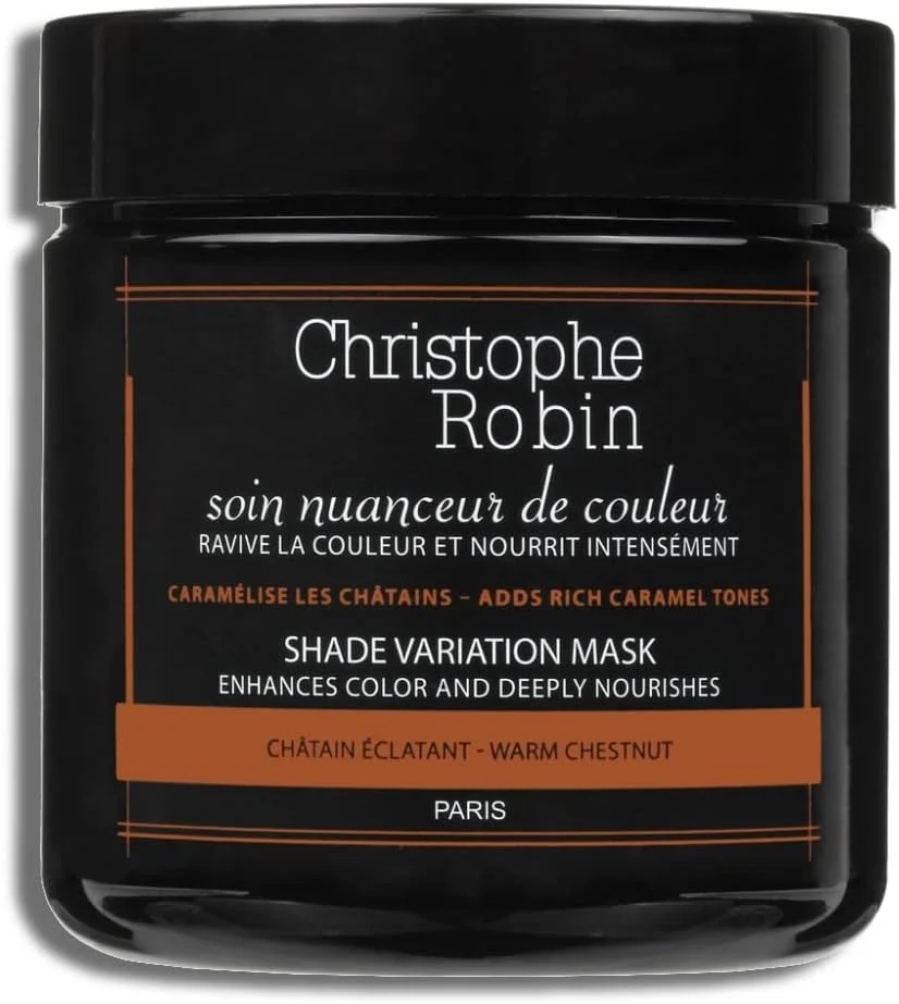 ماسک تغییر رنگ مو کریستف رابین - شاه بلوطی گرم ۲۵۰ میلی لیتر