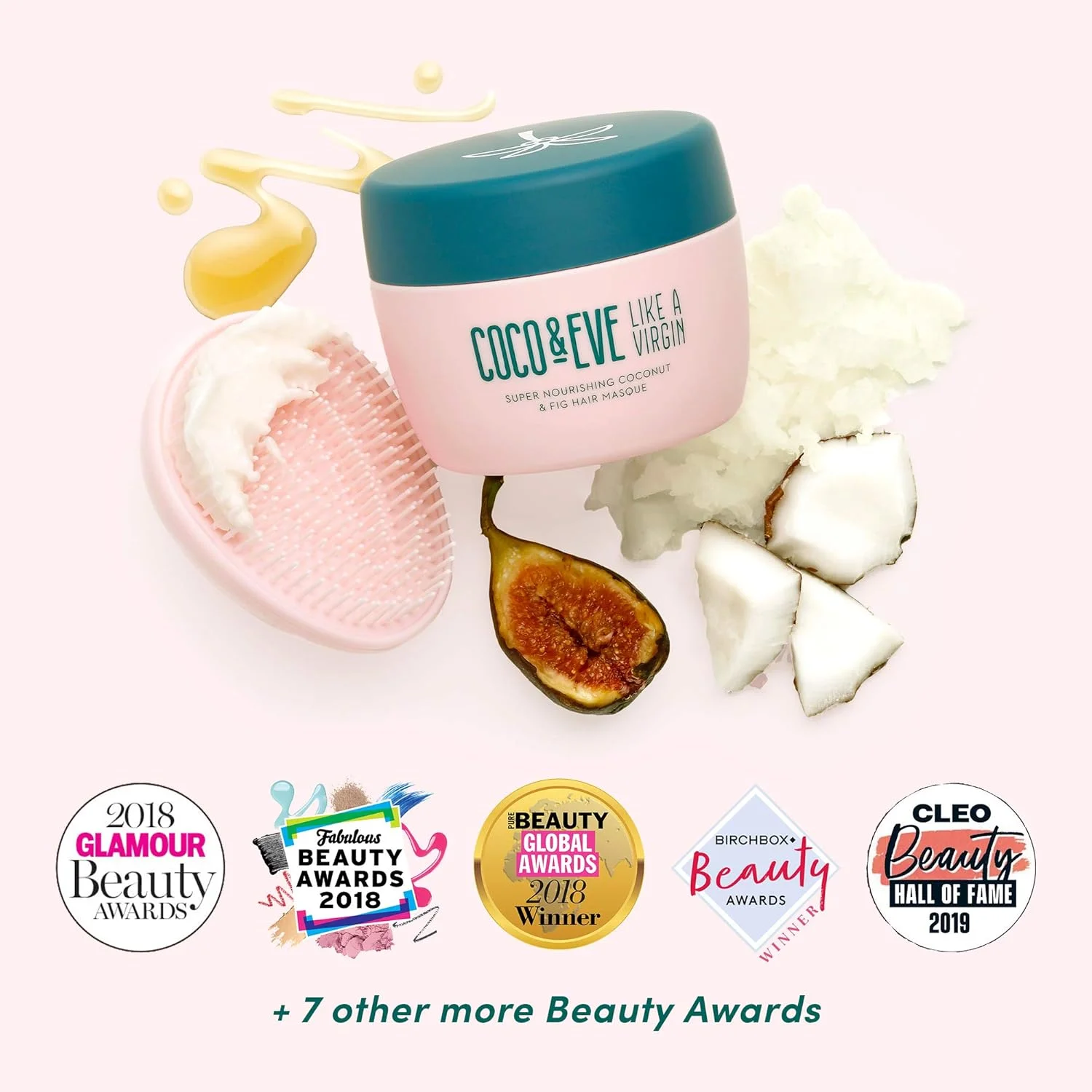 ماسک مو نارگیل و انجیر Coco & Eve Like a Virgin، سایز مسافرتی (60 میلی لیتر). تغذیه کننده فوق العاده و درمان عمقی مو ماسک مو نارگیل و انجیر Coco & Eve Like a Virgin، سایز مسافرتی (60 میلی لیتر). تغذیه کننده فوق العاده و درمان عمقی مو