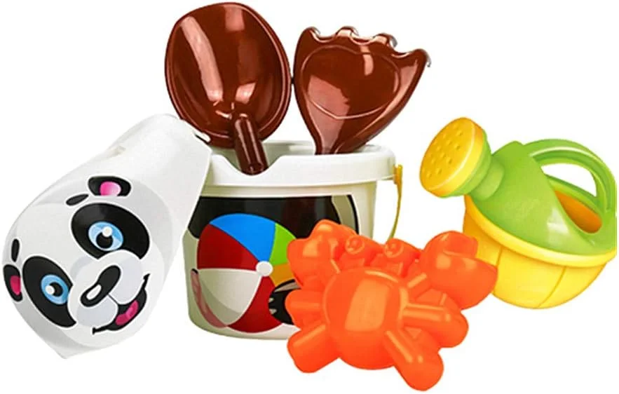 ست سطل و بیل اسباب بازی ساحلی برای کودکان، شن بازی کودکان، ست ساحلی گودال شن، شن بازی کودکان، سطل و بیل پاندا ست سطل و بیل اسباب بازی ساحلی برای کودکان، شن بازی کودکان، ست ساحلی گودال شن، شن بازی کودکان، سطل و بیل پاندا