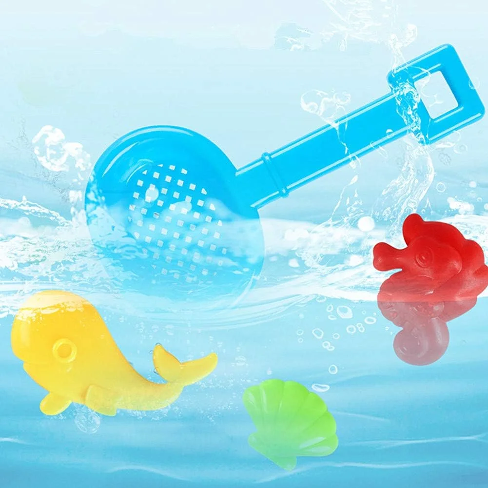 ست سطل و بیل اسباب بازی ساحلی برای کودکان، اسباب بازی شن بازی برای بچه ها، ست شن بازی، بازی شن برای بچه ها، سطل و بیل طرح ببر