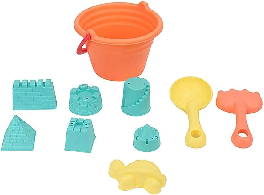 ست سطل و بیل ساحلی، اسباب بازی های گودال شن و ماسه برای کودکان نوپا، بازی شن و ماسه برای کودکان، اسباب بازی های ساحلی، سطل های ساحلی 7 تکه ست سطل و بیل ساحلی، اسباب بازی های گودال شن و ماسه برای کودکان نوپا، بازی شن و ماسه برای کودکان، اسباب بازی های ساحلی، سطل های ساحلی 7 تکه