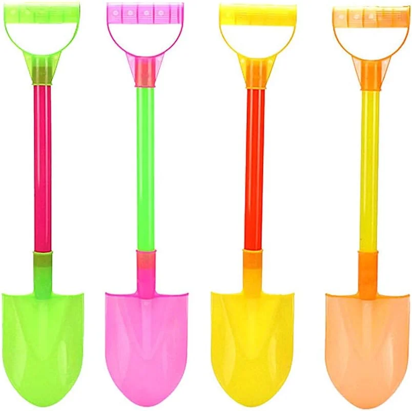 ست سطل و بیلچه ساحلی مناسب بازی کودکان در ساحل و اسباب بازی های گودال شن، 4 تکه