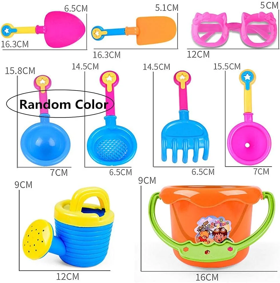 ست سطل و بیلچه ساحلی، اسباب بازی های گودال شن و ماسه، ست سطل و بیلچه، اسباب بازی های گودال شن و ماسه برای کودکان نوپا، اسباب بازی های ساحلی کودکان