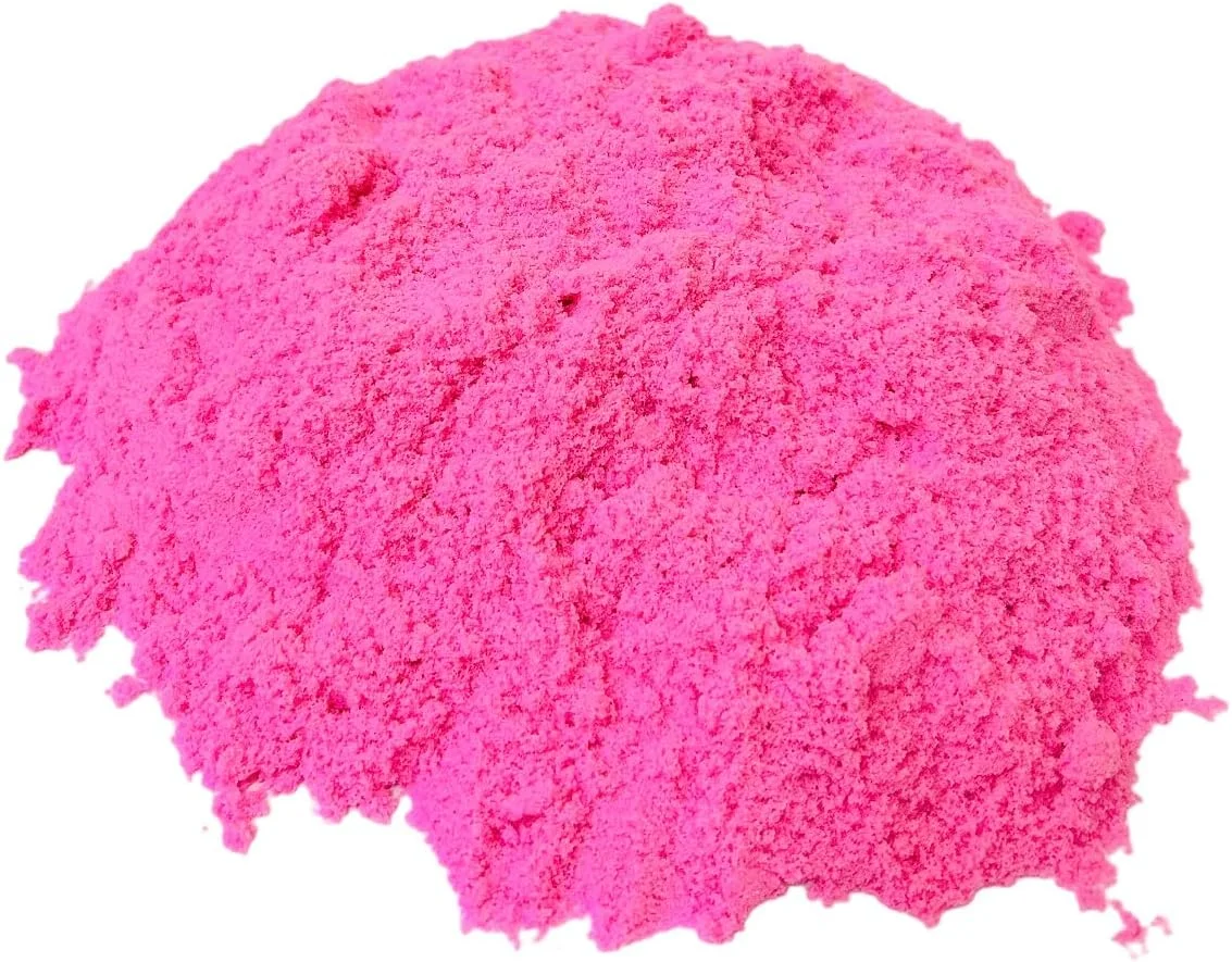 شن بازی رنگ صورتی ۲ کیلوگرمی به همراه قالب، بدون چسبندگی، سرگرمی خلاقانه برای کودکان (شن صورتی ۲۰۰۰ گرمی) شن بازی رنگ صورتی ۲ کیلوگرمی به همراه قالب، بدون چسبندگی، سرگرمی خلاقانه برای کودکان (شن صورتی ۲۰۰۰ گرمی)