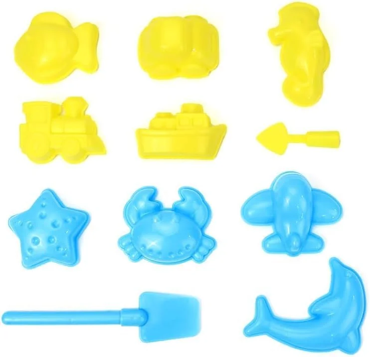 شن بازی 3 کیلوگرمی، 31 قالب، شکل پخش نمی شود، ظریف تر، به دست نمی چسبد، شن بازی نرم غیر سمی کودکانه، قالب گیری و ایجاد برای فعالیت های داخل و خارج از خانه کودکان (3 کیلوگرم)