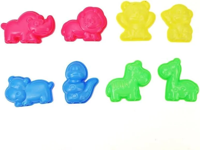 شن بازی 3 کیلوگرمی، 31 قالب، شکل پخش نمی شود، ظریف تر، به دست نمی چسبد، شن بازی نرم غیر سمی کودکانه، قالب گیری و ایجاد برای فعالیت های داخل و خارج از خانه کودکان (3 کیلوگرم)