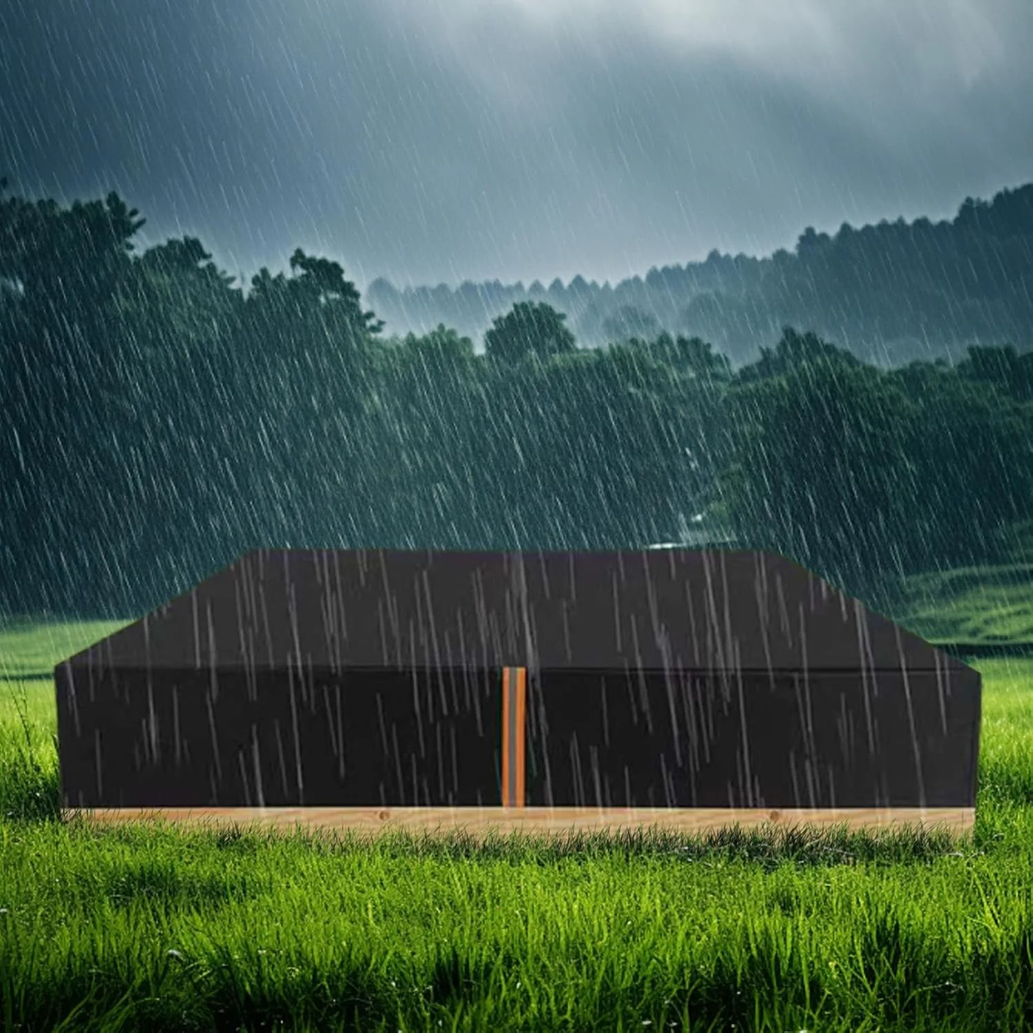 روکش گودال شن، لوازم جانبی محافظ گودال ضد آب و ضد باد - روکش جعبه شن باغ در فضای باز - برای پاسیو، حیاط خلوت، باغ، حیاط، فضای بیرونی روکش گودال شن، لوازم جانبی محافظ گودال ضد آب و ضد باد - روکش جعبه شن باغ در فضای باز - برای پاسیو، حیاط خلوت، باغ، حیاط، فضای بیرونی