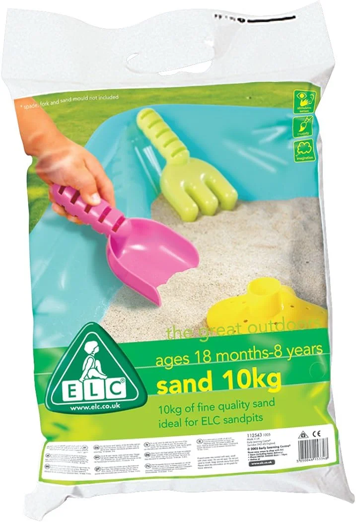 ماسه بازی 10 کیلوگرمی فضای باز Early Learning Centre، ماسه بازی نرم، بازی در فضای داخلی و خارجی، تقویت تحریکات حسی، 3 سال به بالا