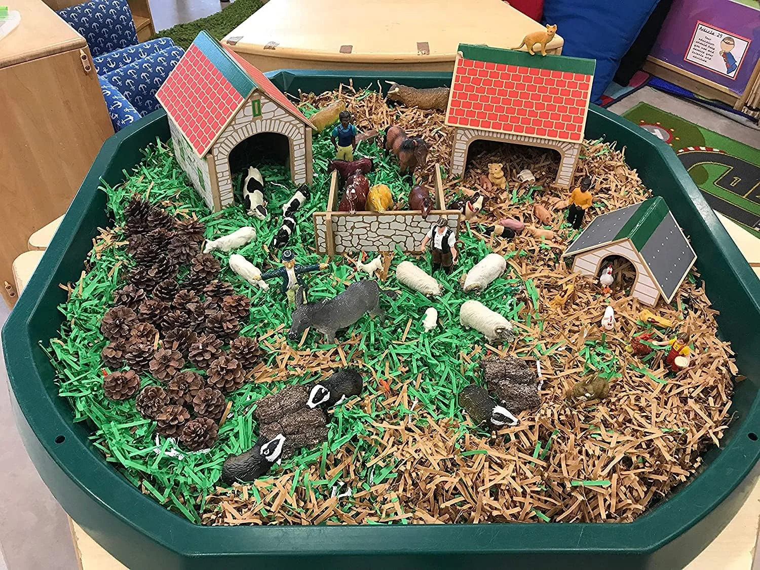 سینی مخلوط کوچک رنگی پلاستیکی برای بازی کودکان، مناسب بازی با شن، استخر، آب، بازی در باغ و ساحل، ساخت انگلستان (مشکی) سینی مخلوط کوچک رنگی پلاستیکی برای بازی کودکان، مناسب بازی با شن، استخر، آب، بازی در باغ و ساحل، ساخت انگلستان (مشکی)