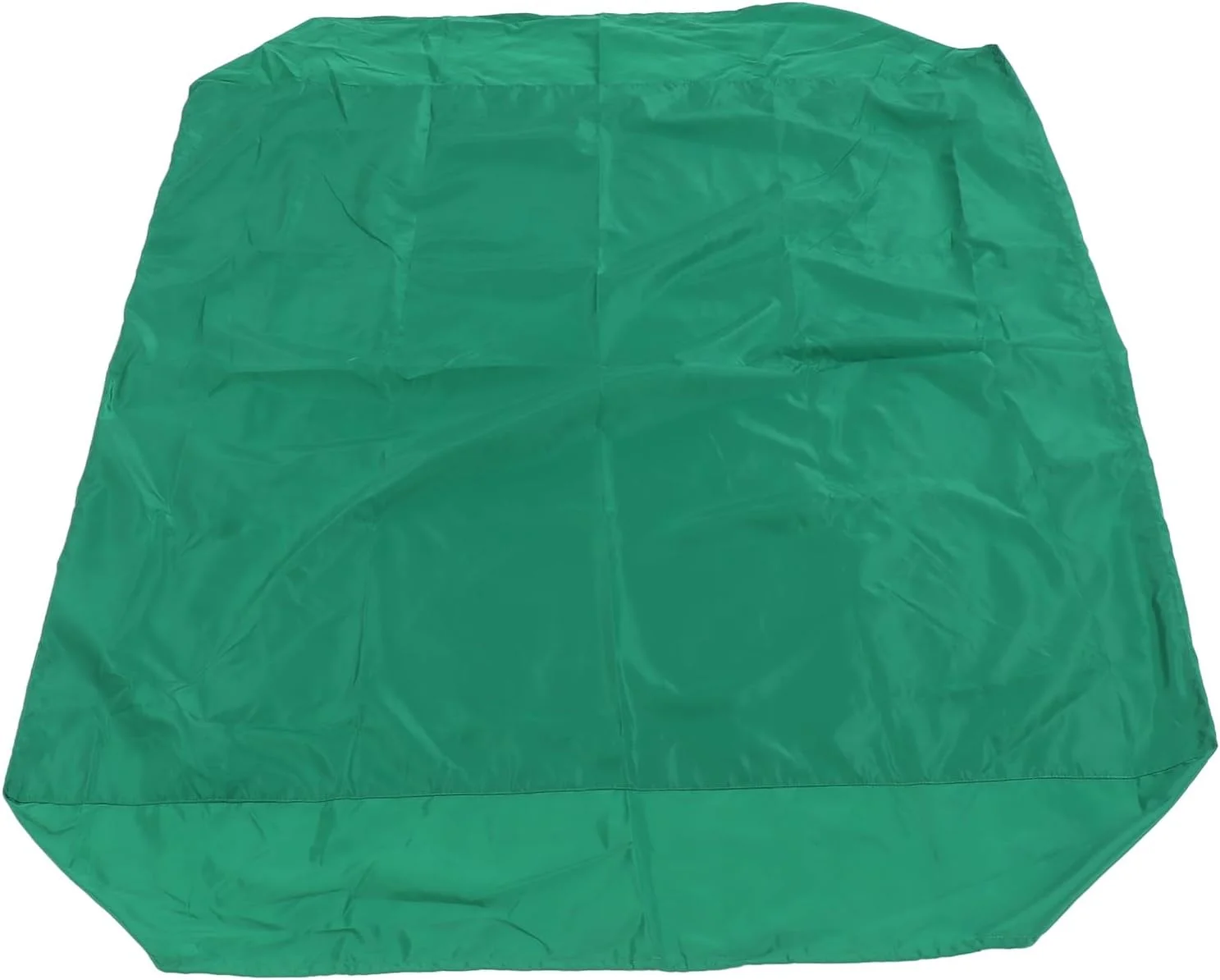 روکش جعبه شنی مربعی سبز Haofy، ضد آب و مقاوم در برابر پارگی، مقاوم، کاربردهای متعدد، با بند کشی، برای جعبه شنی، استخر، استخر باغ، روکش گرد و غبار مبلمان (180X180cm)