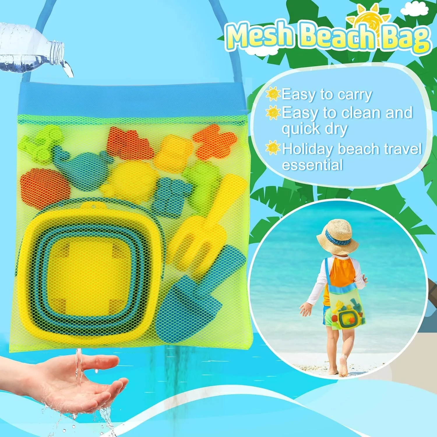 اسباب بازی های شن و ماسه ساحلی موموبیر برای کودکان، سطل و بیلچه، اسباب بازی های قلعه شنی برای گودال شن و ماسه با سطل تاشو و قالب های حیوانات دریایی، اسباب بازی های داخلی و خارجی برای کودکان (13 تکه) اسباب بازی های شن و ماسه ساحلی موموبیر برای کودکان، سطل و بیلچه، اسباب بازی های قلعه شنی برای گودال شن و ماسه با سطل تاشو و قالب های حیوانات دریایی، اسباب بازی های داخلی و خارجی برای کودکان (13 تکه)