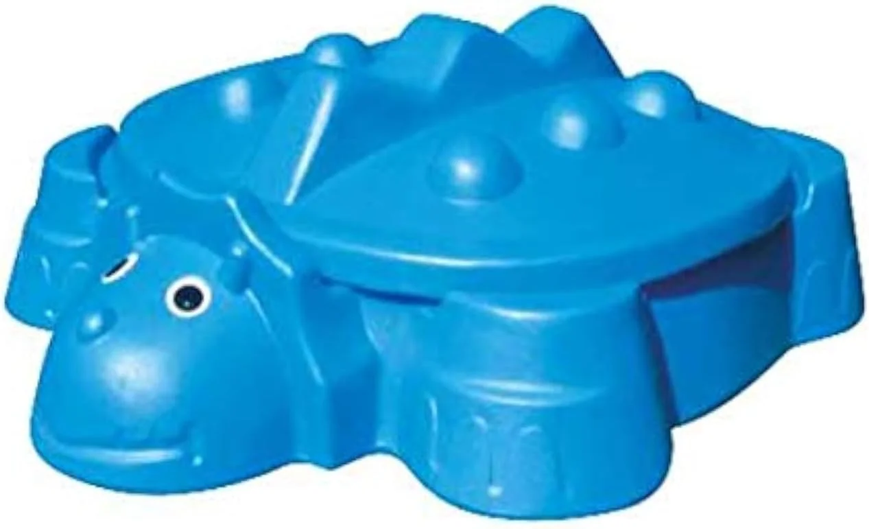 استخر شن طرح لاک پشتی اسباب بازی رنگین کمان، مناسب کودکان، رنگ آبی، مدل RW-16639B