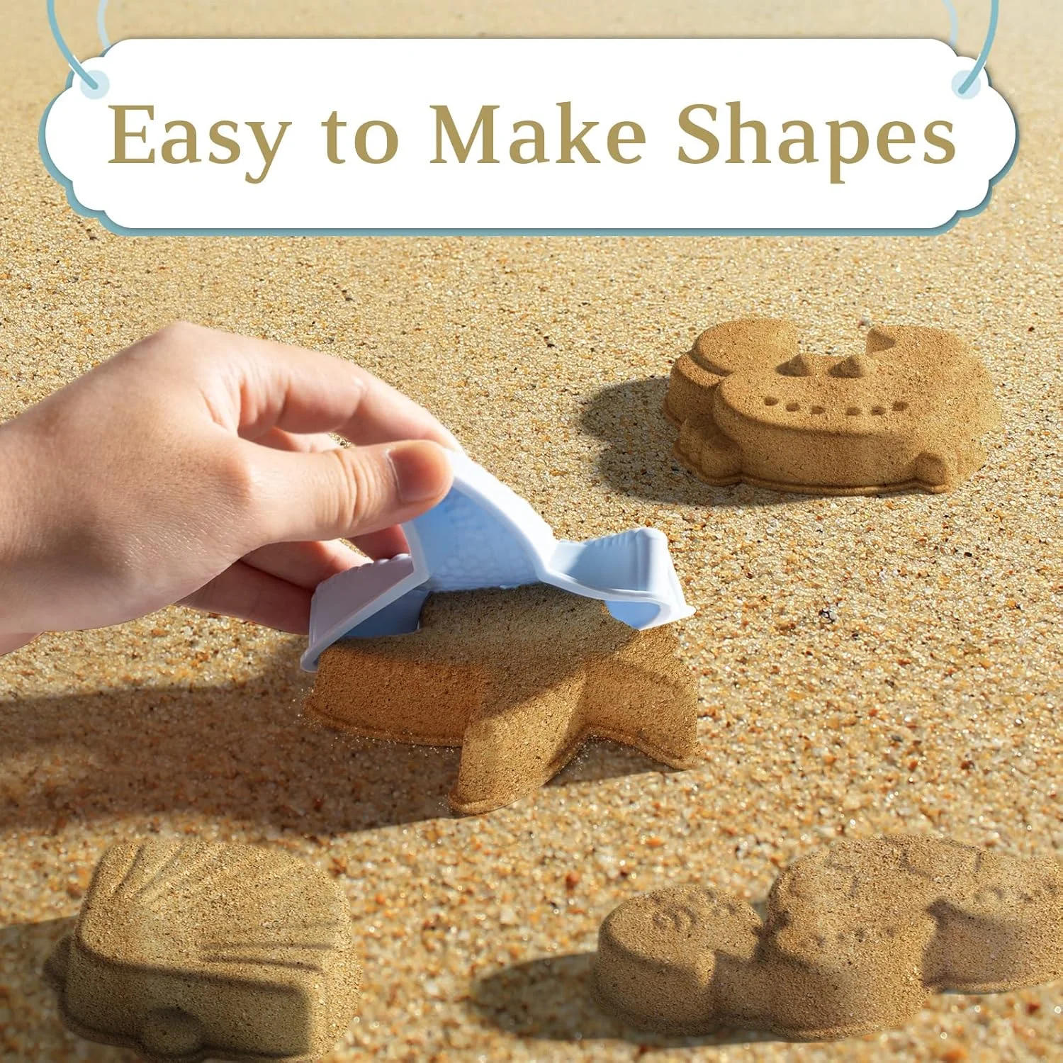اسباب بازی های ساحلی سیلیکونی Shougege با سطل شن، بیل و قالب های شن برای اسباب بازی های جعبه شنی کودک، کودکان نوپا 3-10 ساله اسباب بازی های ساحلی سیلیکونی Shougege با سطل شن، بیل و قالب های شن برای اسباب بازی های جعبه شنی کودک، کودکان نوپا 3-10 ساله