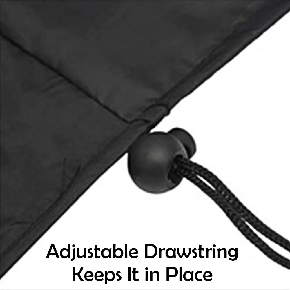 روکش جعبه شنی مربعی برای جعبه شنی چوبی بزرگ کودکان 157x157 سانتی‌متری، روکش ضدآب استخر گودال شن با بند کشی