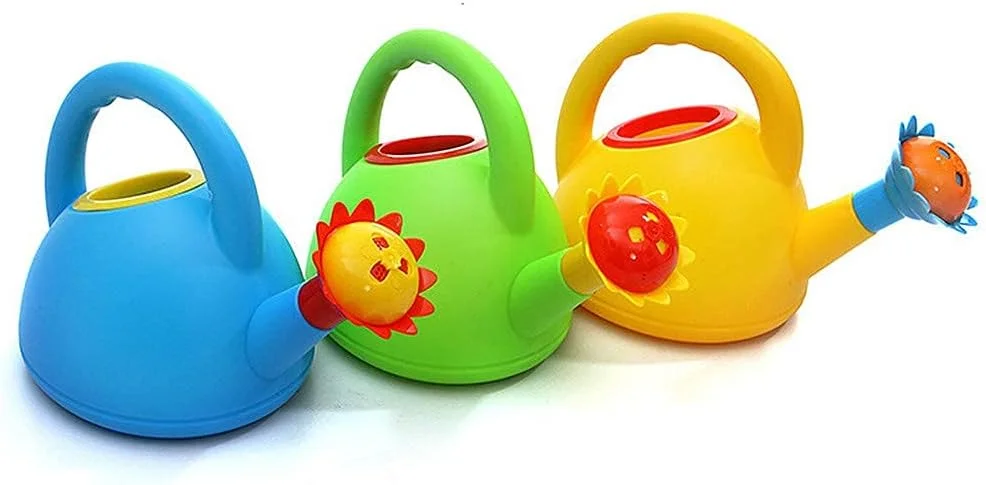 آبیاری اسباب بازی قوطی آبیاری کودکان اسباب بازی های ساحلی بازی شن و ماسه برای کودکان گودال شن و ماسه بازی کودکان اسباب بازی های حمام نوزاد 6 ماه اسباب بازی های ساحلی برای بزرگسالان 2 عدد