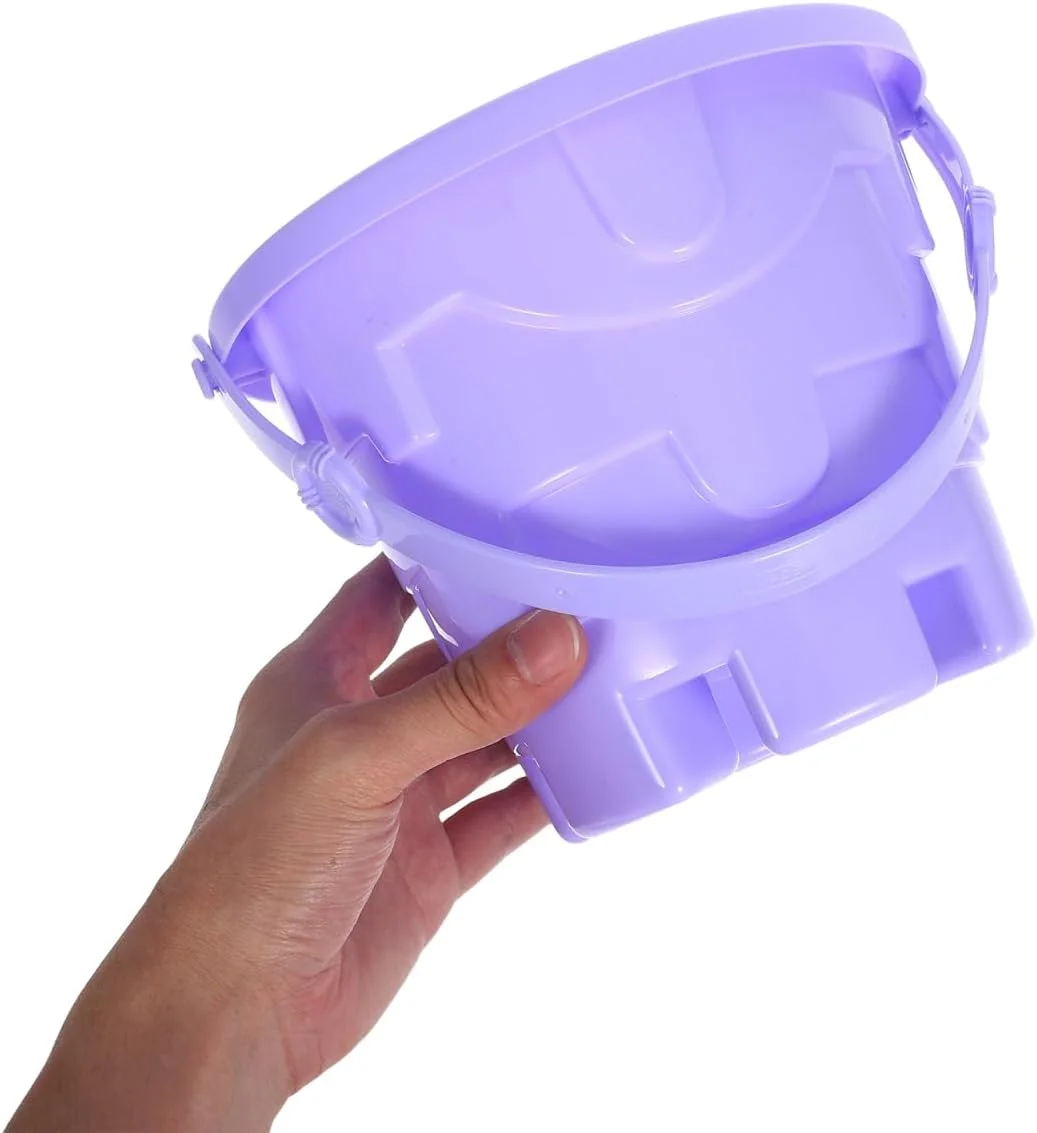 تویویان 5 عدد سطل ساحلی کوچک بشکه پلاستیکی برای اسباب بازی شن و ماسه نوزادان مجموعه باغبانی کودکان، سطل قلعه شنی تاشو برای مجموعه بازی شن و ماسه در فضای باز تابستانی تویویان 5 عدد سطل ساحلی کوچک بشکه پلاستیکی برای اسباب بازی شن و ماسه نوزادان مجموعه باغبانی کودکان، سطل قلعه شنی تاشو برای مجموعه بازی شن و ماسه در فضای باز تابستانی