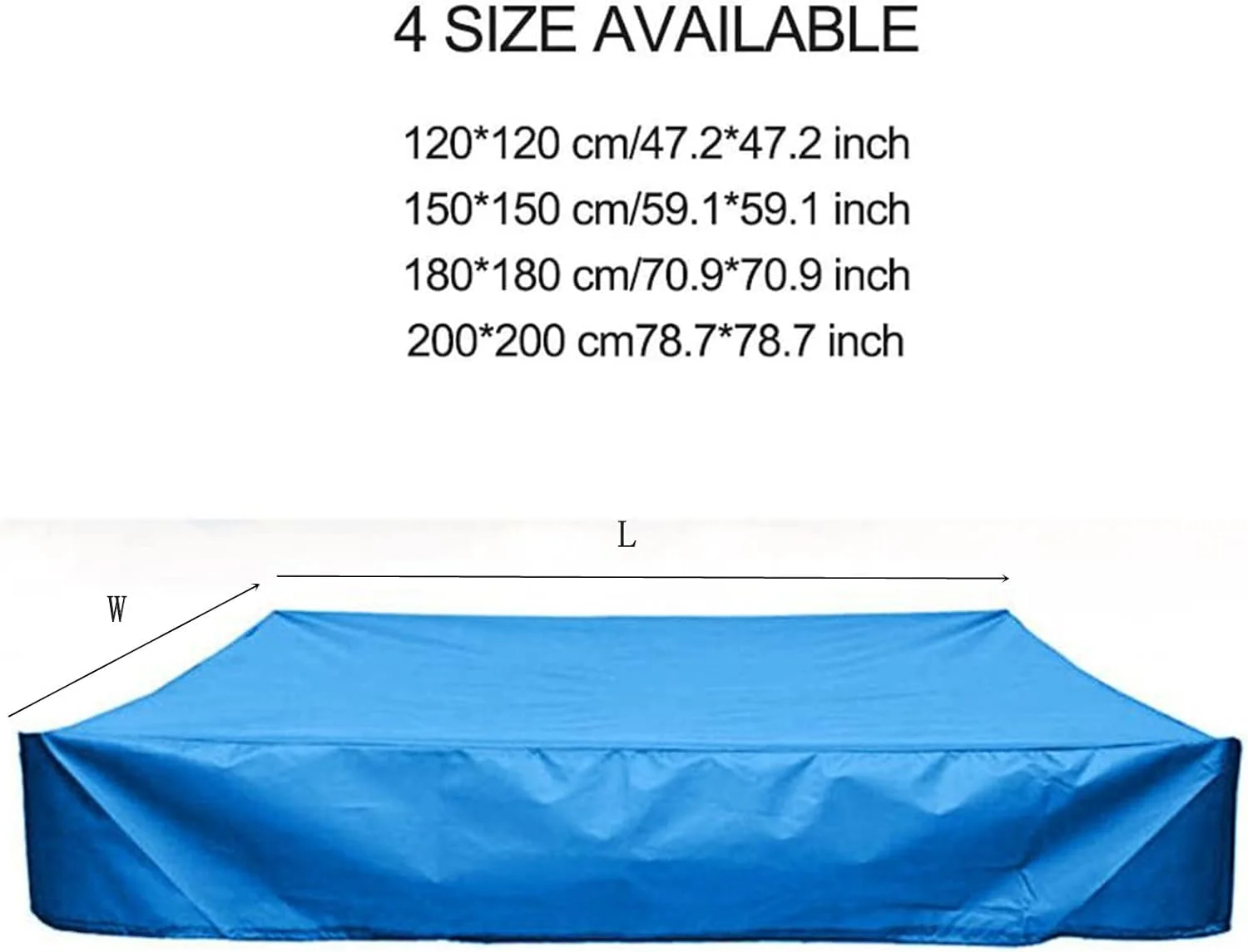 روکش محافظ حوضچه شنی پارچه آکسفورد، ضد گرد و غبار، ضد آب، با بند کشی برای حوضچه شنی، اسباب بازی و مبلمان (آبی، 120 * 120 سانتی متر) روکش محافظ حوضچه شنی پارچه آکسفورد، ضد گرد و غبار، ضد آب، با بند کشی برای حوضچه شنی، اسباب بازی و مبلمان (آبی، 120 * 120 سانتی متر)