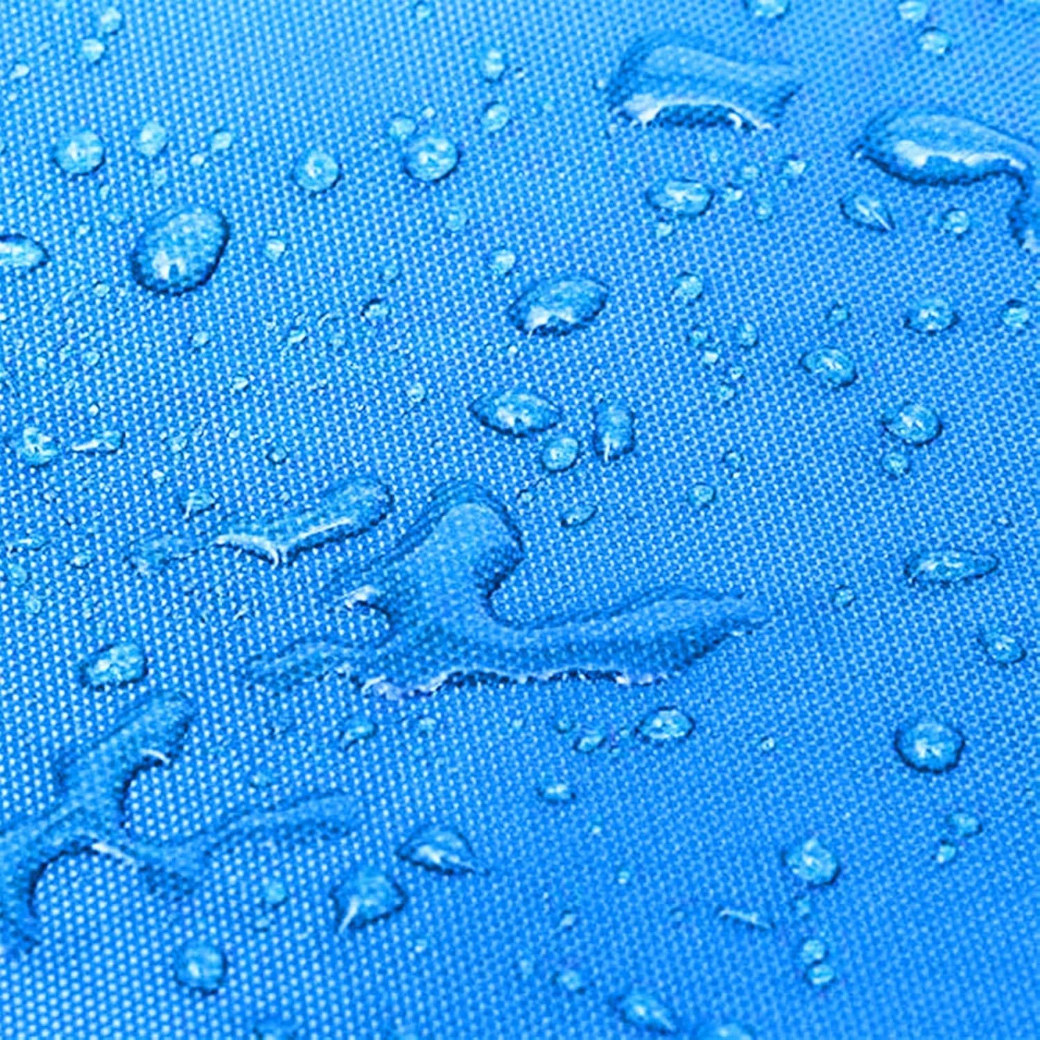 روکش جعبه شنی YFFS پارچه آکسفورد، روکش استخر جعبه شنی، محافظ ضد گرد و غبار جعبه شنی، روکش ضد آب جعبه اسباب بازی با بند کشی برای جعبه شنی، اسباب بازی ها و مبلمان (آبی، 180 * 180 سانتی متر)