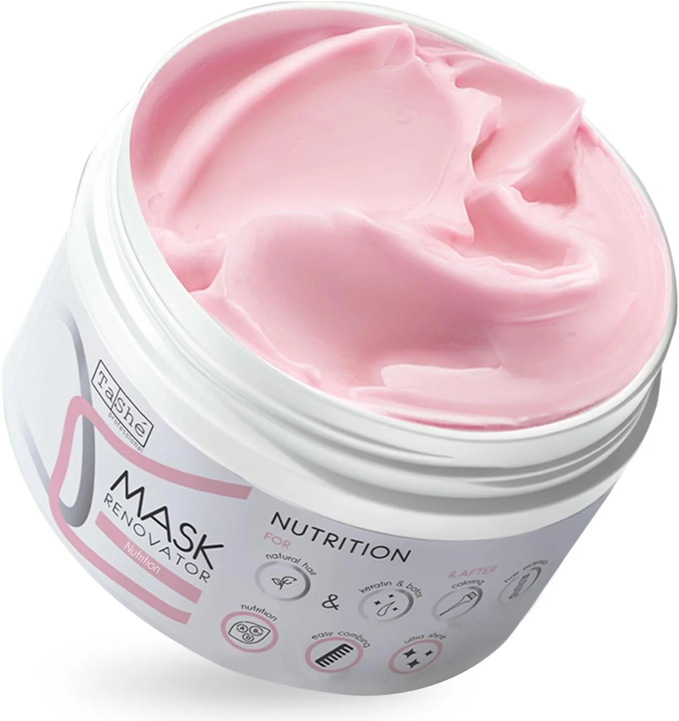 ماسک مو ترمیم کننده و مغذی فلاریو، 300 میلی لیتر، بدون سیلیکون، حاوی روغن آووکادو و نارگیل، برای موهای خشک و آسیب دیده، تغذیه عمیق و ترمیم مو