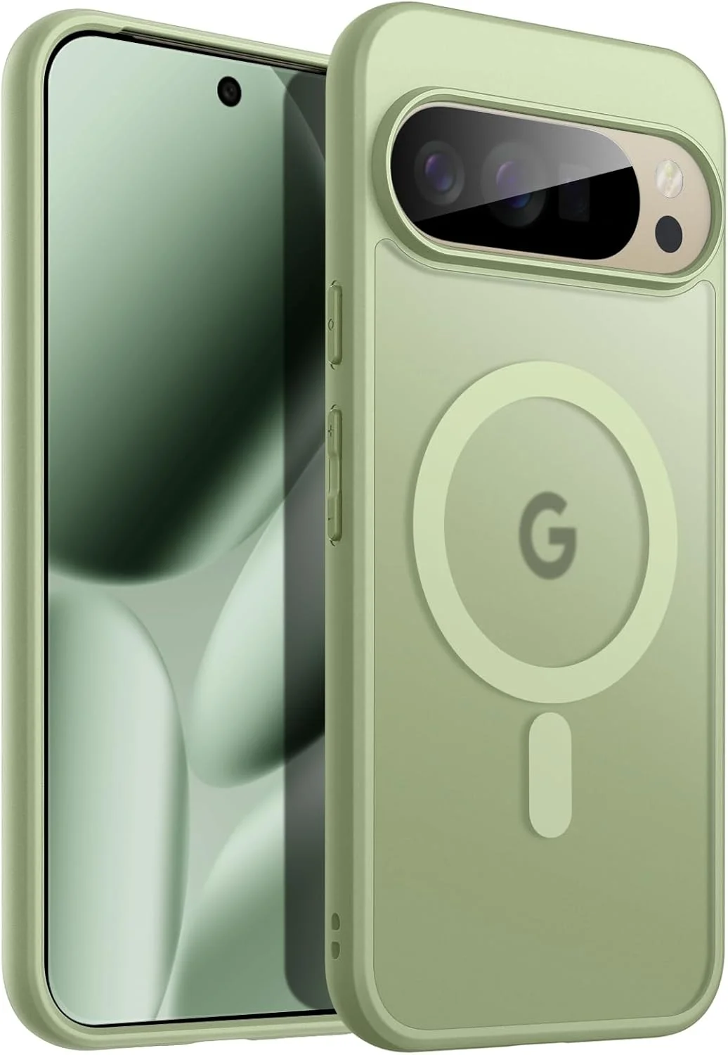 کاور آهنربایی JETech برای گوگل پیکسل 10 پرو XL 2025، سازگار با شارژر MagSafe و Pixelsnap، قاب گوشی ضد ضربه با پشت مات نیمه شفاف (یشمی) کاور آهنربایی JETech برای گوگل پیکسل 10 پرو XL 2025، سازگار با شارژر MagSafe و Pixelsnap، قاب گوشی ضد ضربه با پشت مات نیمه شفاف (یشمی)