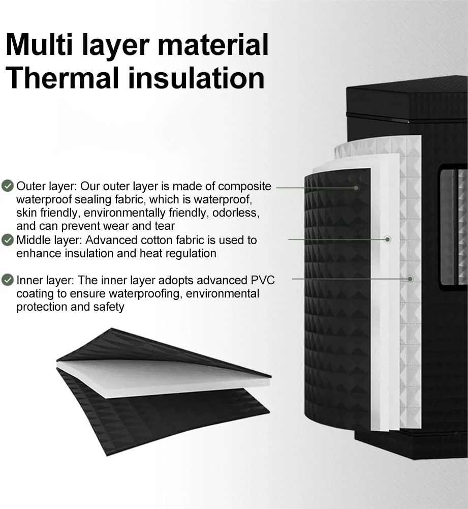 سونا بخار قابل حمل خانگی، چادر سونا پنج ضلعی سایز بزرگ برای اسپا خانگی با بخارگر 3 لیتری 1200 واتی، اتاق بخار جعبه سونای شخصی سرپوشیده با کنترل از راه دور و صندلی تاشو برای آقایان و بانوان سونا بخار قابل حمل خانگی، چادر سونا پنج ضلعی سایز بزرگ برای اسپا خانگی با بخارگر 3 لیتری 1200 واتی، اتاق بخار جعبه سونای شخصی سرپوشیده با کنترل از راه دور و صندلی تاشو برای آقایان و بانوان