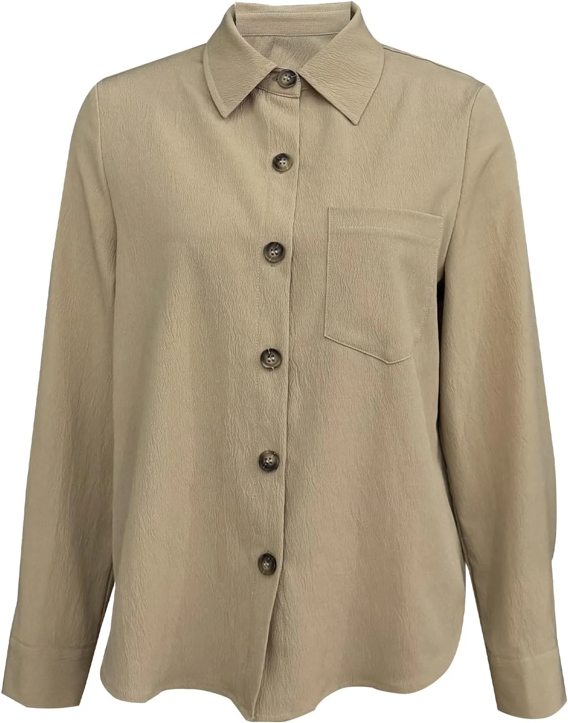 بلوز دکمه دار زنانه، مناسب استفاده روزمره و محیط کار، آستین بلند، مدل 2025