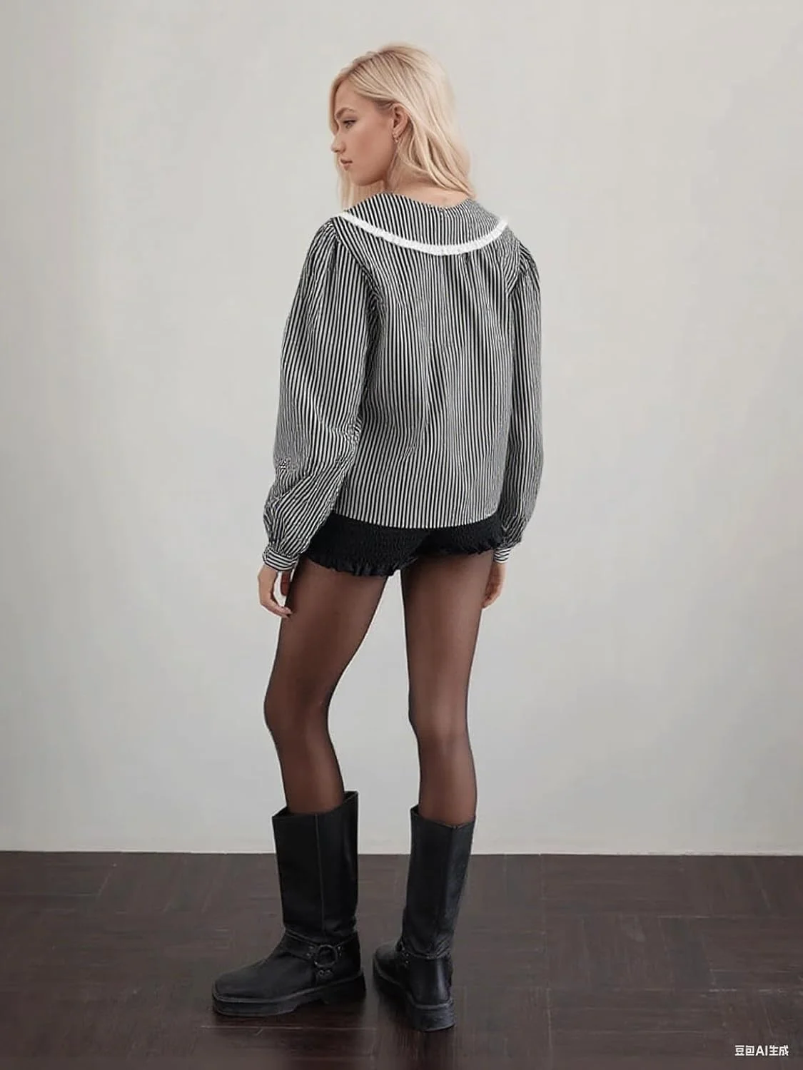 پیراهن های دکمه دار راه راه زنانه Burtell، بلوز آستین بلند یقه هفت، آستین پفی، مناسب کار و استایل روزمره پیراهن های دکمه دار راه راه زنانه Burtell، بلوز آستین بلند یقه هفت، آستین پفی، مناسب کار و استایل روزمره