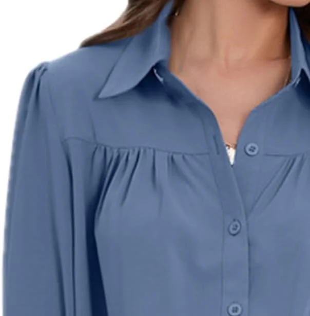 پیراهن دکمه دار زنانه بوهمی، بلوز پنبه ای غیر رسمی سایز بزرگ یقه هفت (زرد، XXL) پیراهن دکمه دار زنانه بوهمی، بلوز پنبه ای غیر رسمی سایز بزرگ یقه هفت (زرد، XXL)