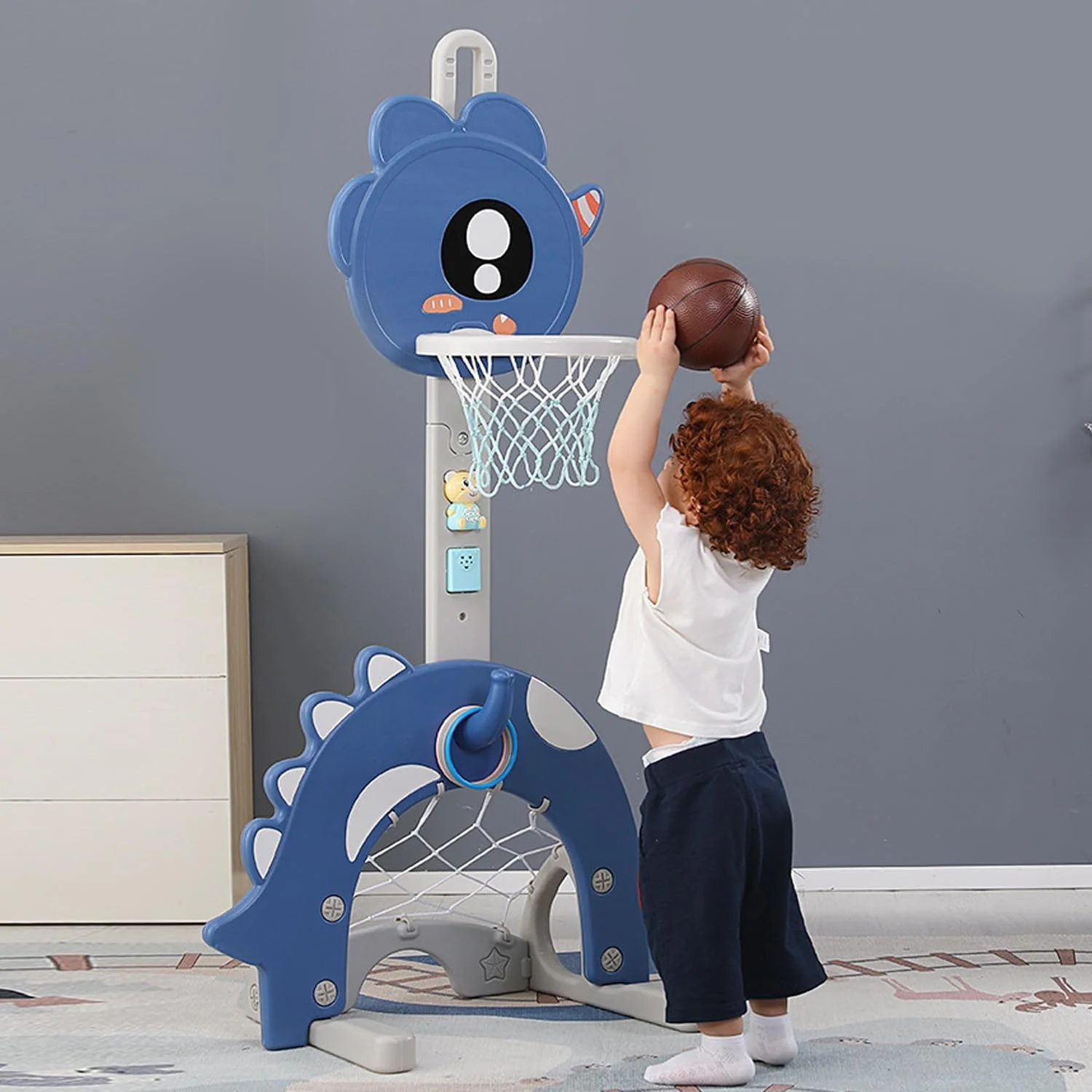 حلقه بسکتبال کودکان AquaFalcon، حلقه بسکتبال 4 در 1 با ارتفاع قابل تنظیم، دروازه فوتبال، گلف و پرتاب حلقه، مجموعه اسباب بازی مرکز فعالیت کودکان نوپا، هدیه ای برای ورزش های دختران و پسران در فضای داخلی و خارجی حلقه بسکتبال کودکان AquaFalcon، حلقه بسکتبال 4 در 1 با ارتفاع قابل تنظیم، دروازه فوتبال، گلف و پرتاب حلقه، مجموعه اسباب بازی مرکز فعالیت کودکان نوپا، هدیه ای برای ورزش های دختران و پسران در فضای داخلی و خارجی