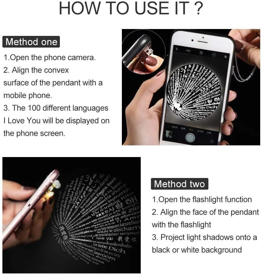 گردنبند آویز قلب با نوشته دوستت دارم به 100 زبان مختلف، طلایی گردنبند آویز قلب با نوشته دوستت دارم به 100 زبان مختلف، طلایی