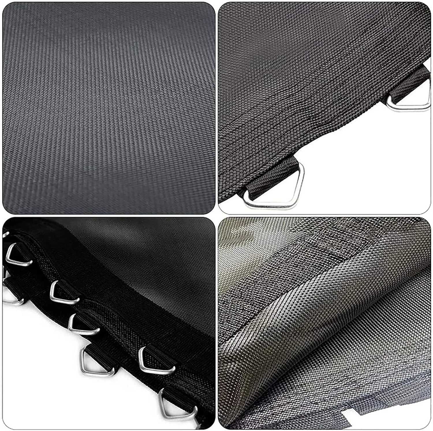 تشک ترامپولین BINNGY، 2.4 متر، 3 متر، 3.6 متر، 4 متر، تشک پرش جایگزین ترامپولین، لوازم جانبی ترامپولین برای ترامپولین های گرد، 2.4 متر، مشکی تشک ترامپولین BINNGY، 2.4 متر، 3 متر، 3.6 متر، 4 متر، تشک پرش جایگزین ترامپولین، لوازم جانبی ترامپولین برای ترامپولین های گرد، 2.4 متر، مشکی