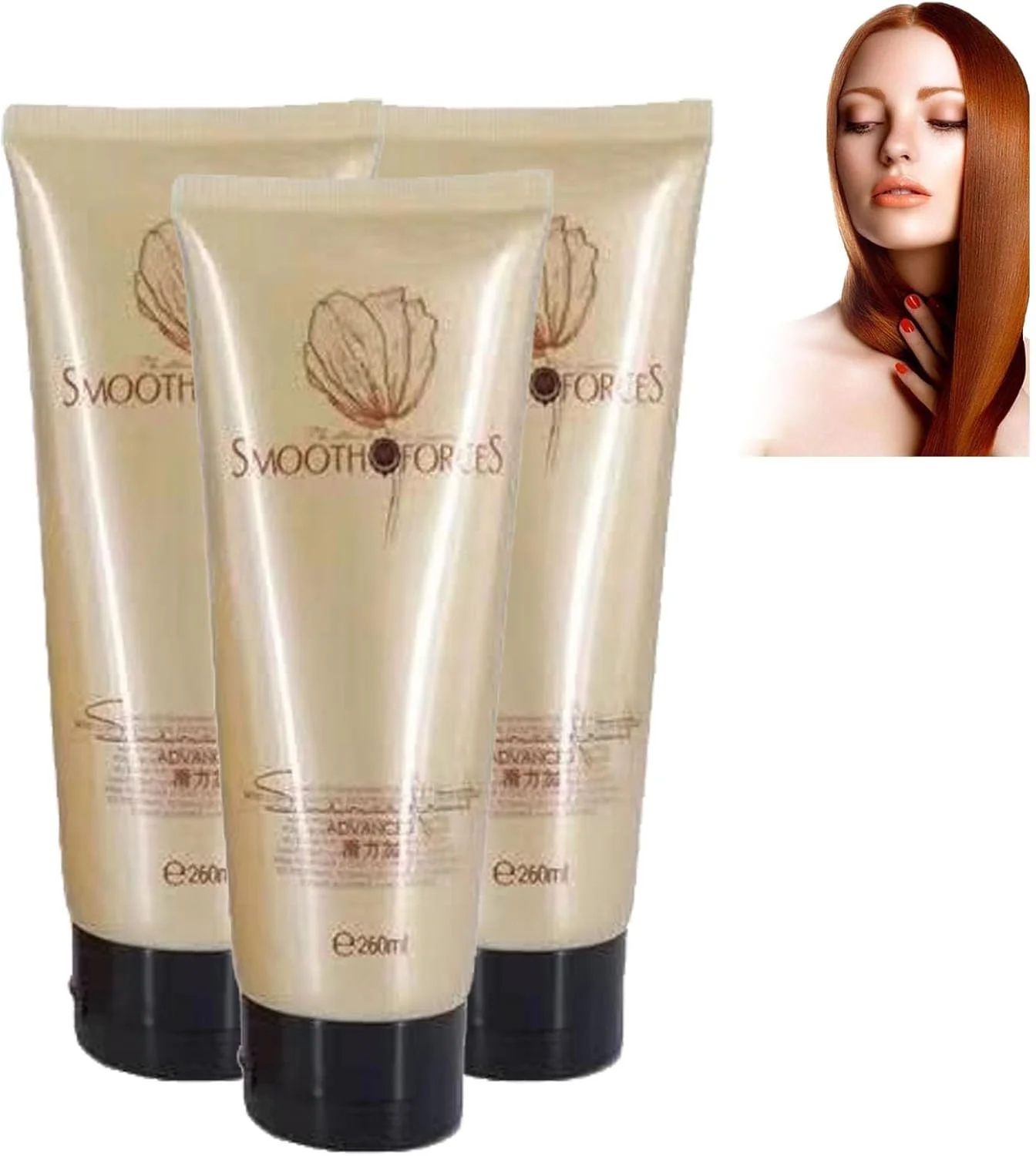 ماسک موی جادویی GIONAR Urcoolest، ماسک موی جادویی Urcoolest با اثر صاف کنندگی، درمان پیشرفته ریشه مو / 260 میلی لیتر، ماسک موی Ur Coolest، ماسک موی نرم کننده عمیق Urcoolest (3 عدد)