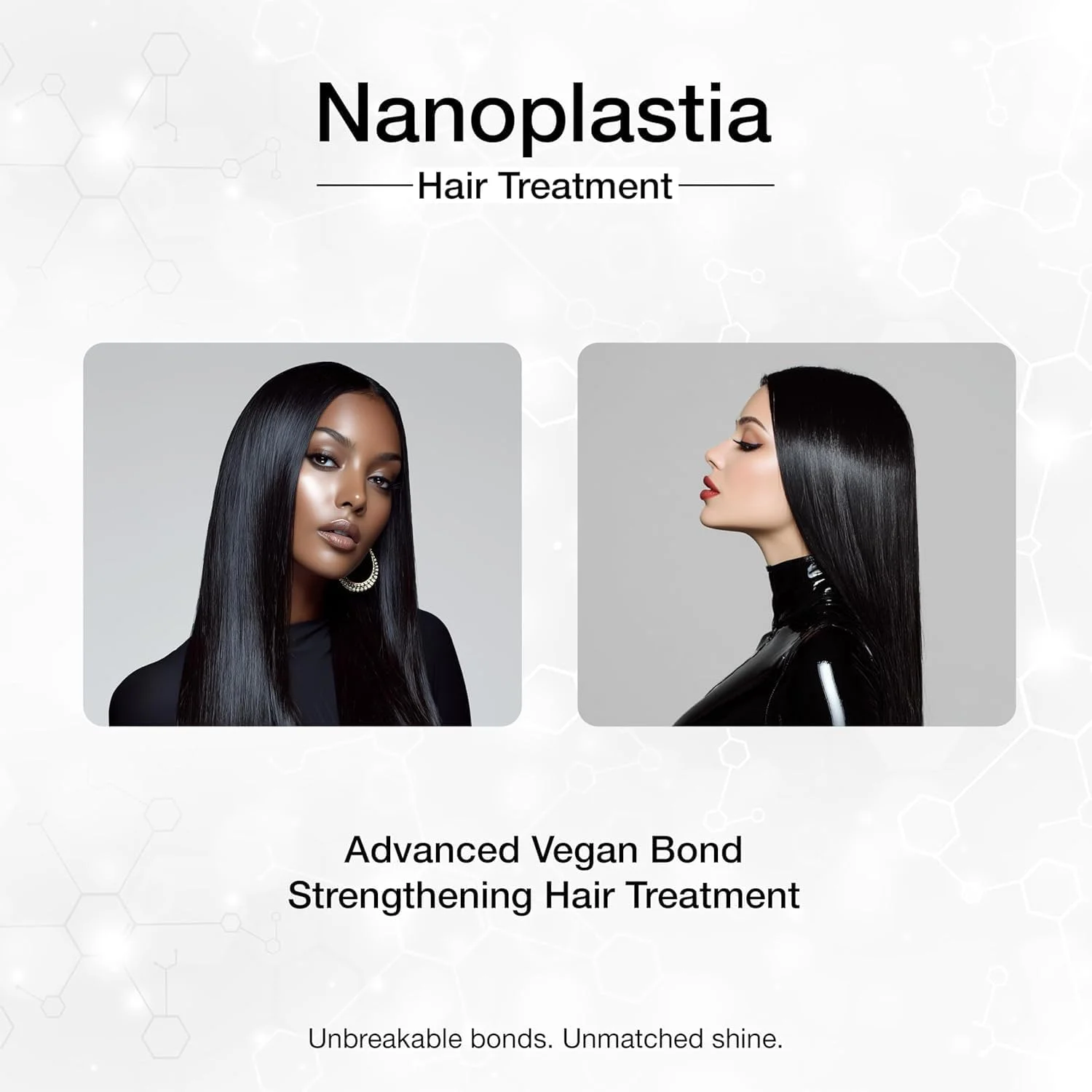 ماسک موی نانوپلاستی وگان جی کی هیر 650 میلی لیتر، ماسک ترمیم کننده عمقی مو با آکای، روغن زیتون، پروتئین گیاهی V2 برای موهای آسیب دیده - موهایی درخشان، سالم و بدون وز ارائه می دهد