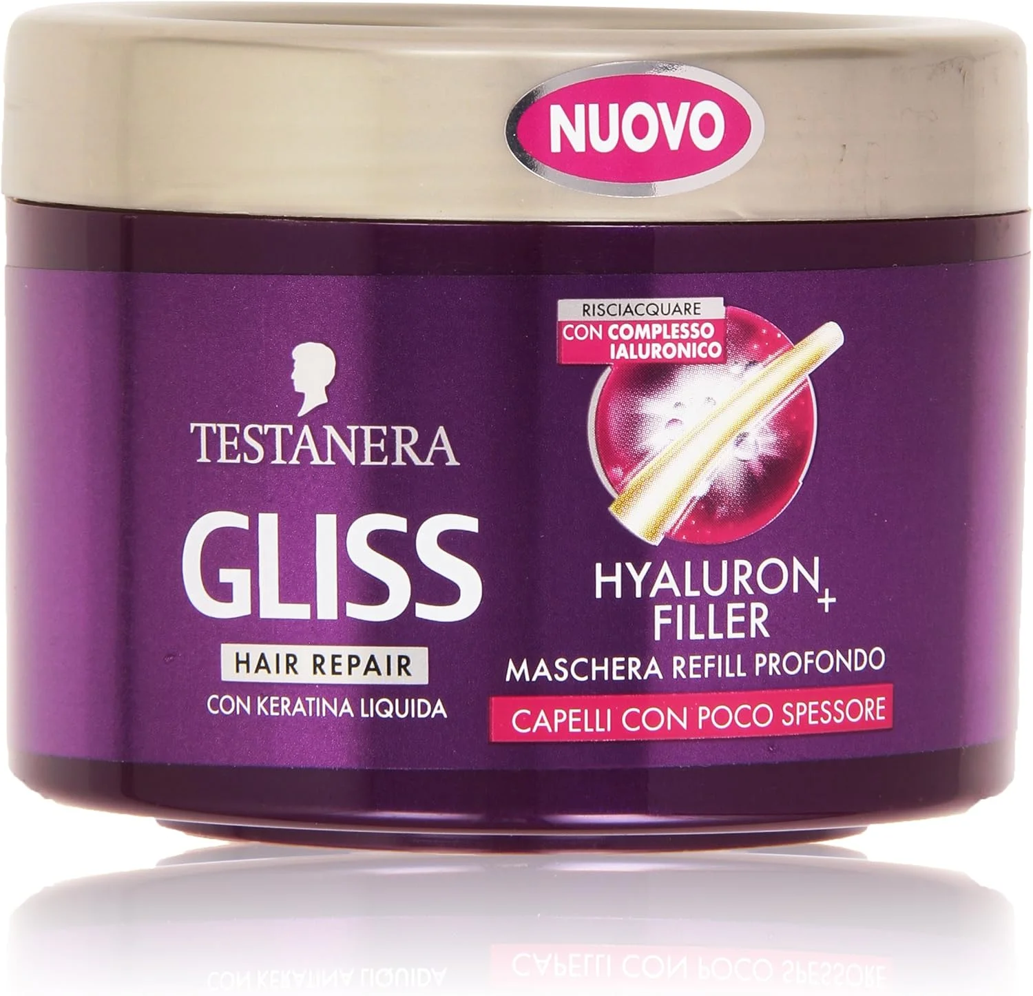 ماسک مو گلیس مدل Hyaluron Filler حجم 200 میلی لیتر