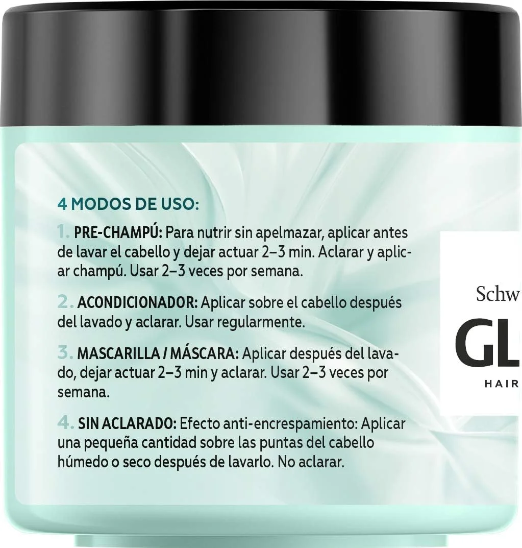 ماسک موی گلیس مدل Power Hidrate حجم 400 میلی لیتر