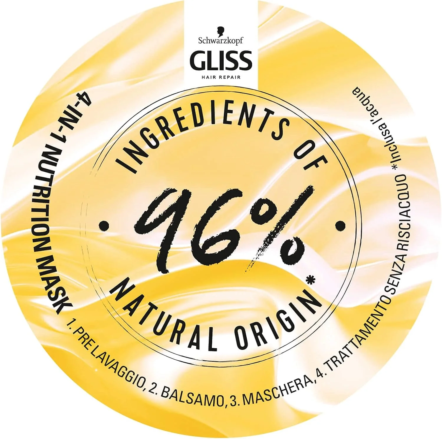 ماسک موی تغذیه کننده Gliss Schwarzkopf Masc.Power، ۴۰۰ میلی لیتر