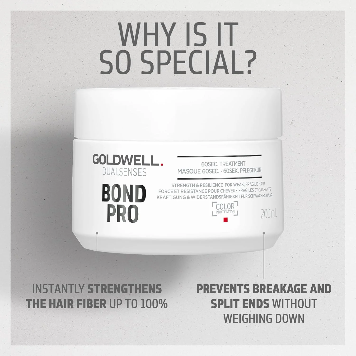 ماسک تقویت کننده مو گلدول سری Dualsenses Bond Pro، ۲۰۰ میلی لیتر