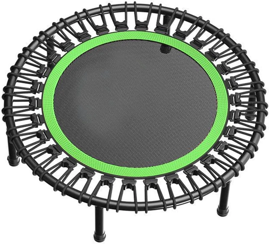 ترامپولین کوچک ایجن 40 اینچی - ریباند تناسب اندام برای بزرگسالان، استفاده در فضای داخلی/خارجی | ظرفیت بار بالا 150 کیلوگرم | طراحی بی صدا و ضد لغزش | ایده آل برای یک تمرین سالم و سرگرم کننده