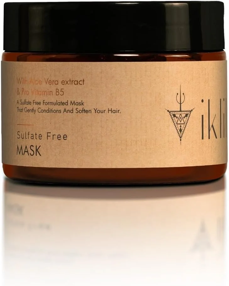 ماسک مو حاوی آلوئه ورا و پرو ویتامین B5، فاقد پارابن، فرمولی مجلل که موهای شما را عمیقا تغذیه و احیا می کند و موخوره را درمان می کند. 350 میلی لیتر