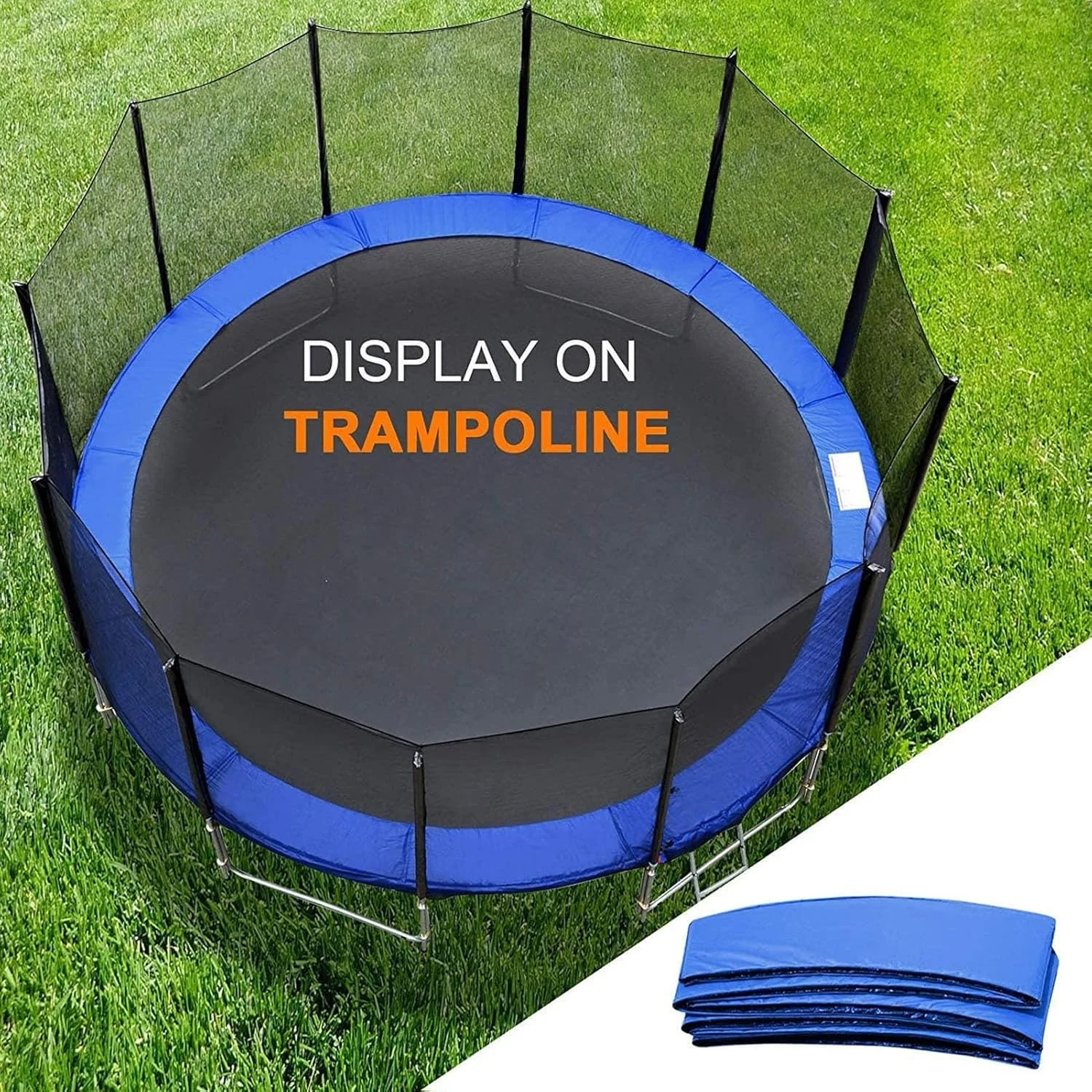محافظ فنر ترامپولین جایگزین جهانی، راحت، بادوام و مقاوم در برابر آب، مناسب برای فریم های 180، 240، 300، 360، 390، 420، 450، 480 سانتی متری محافظ فنر ترامپولین جایگزین جهانی، راحت، بادوام و مقاوم در برابر آب، مناسب برای فریم های 180، 240، 300، 360، 390، 420، 450، 480 سانتی متری