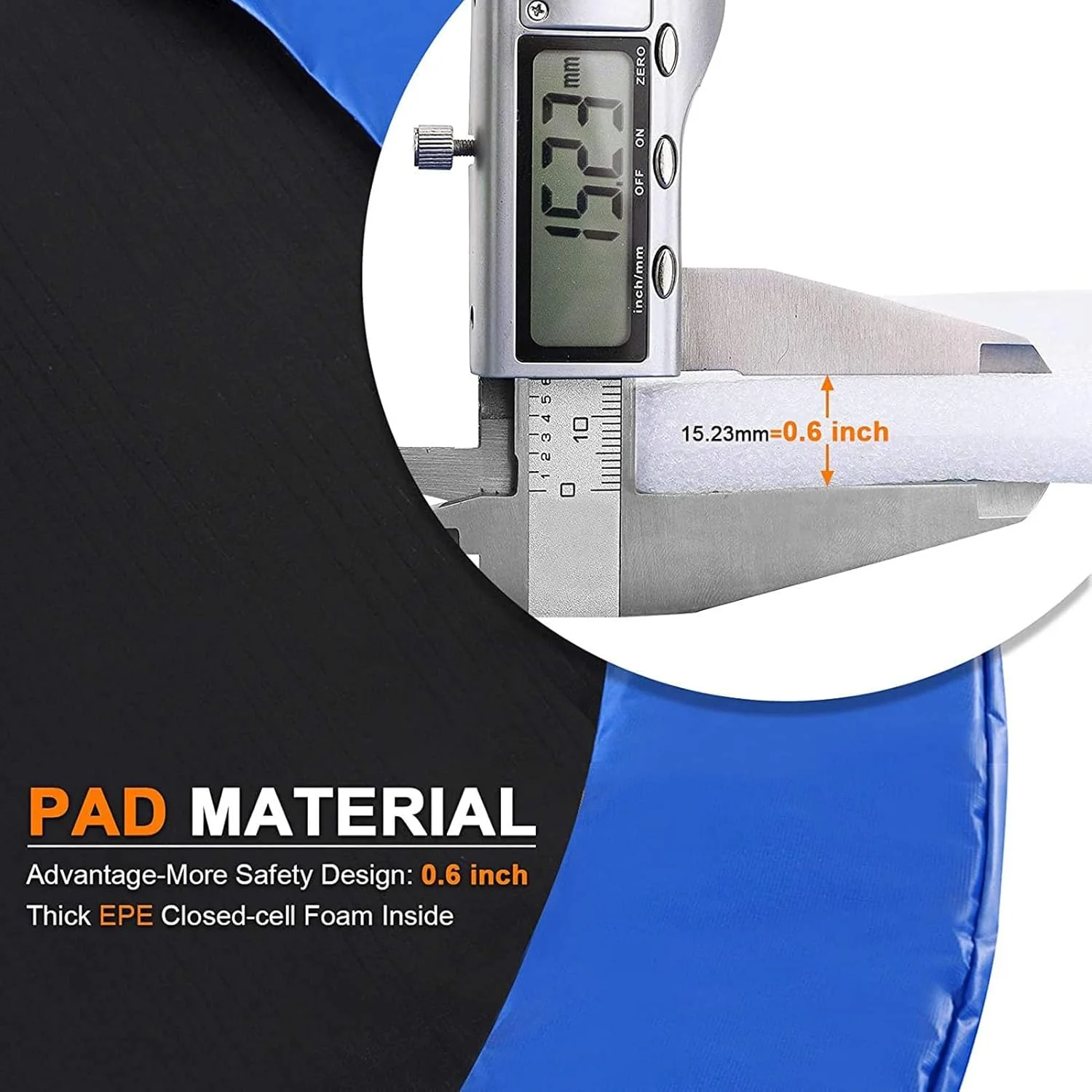 محافظ فنر ترامپولین جایگزین جهانی، راحت، بادوام و مقاوم در برابر آب، مناسب برای فریم های 6، 8، 10، 12، 13، 14، 15 و 16 فوت محافظ فنر ترامپولین جایگزین جهانی، راحت، بادوام و مقاوم در برابر آب، مناسب برای فریم های 6، 8، 10، 12، 13، 14، 15 و 16 فوت