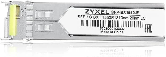 فرستنده و گیرنده زایکسل SFP-BX1550-E با کانکتور LC