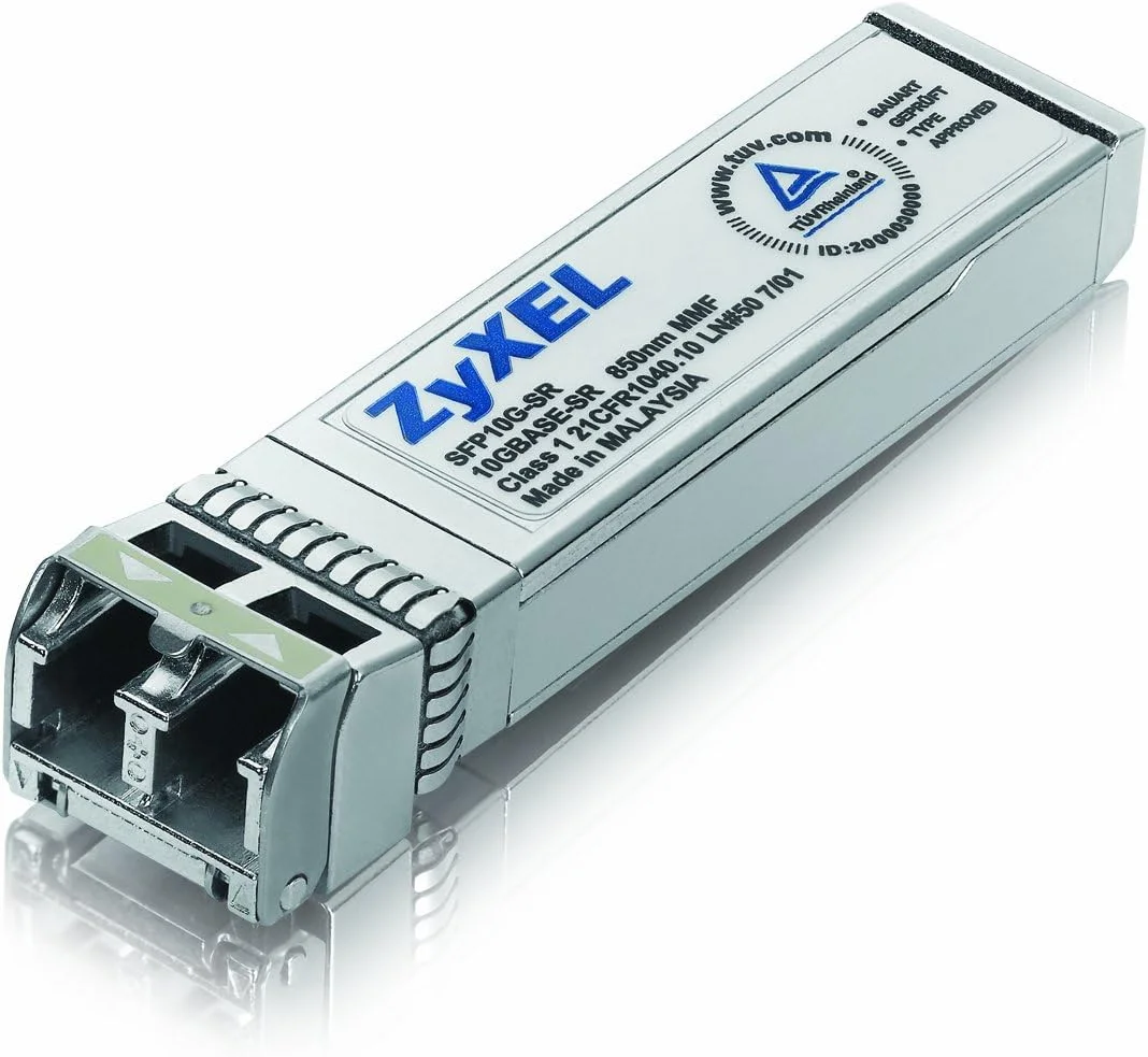 فرستنده و گیرنده نوری ZyXEL LC 850nm 300m SFP+ 10G SR MMF (SFP10GSR)