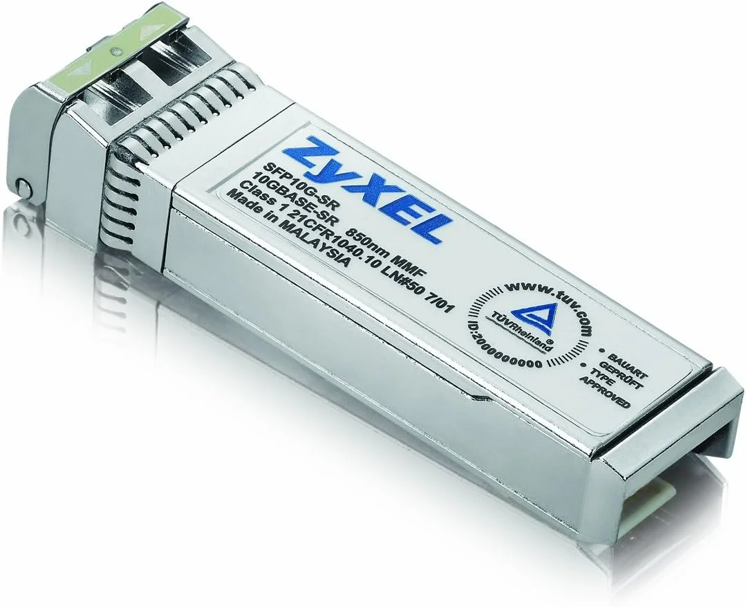 فرستنده و گیرنده نوری ZyXEL LC 850nm 300m SFP+ 10G SR MMF (SFP10GSR) فرستنده و گیرنده نوری ZyXEL LC 850nm 300m SFP+ 10G SR MMF (SFP10GSR)