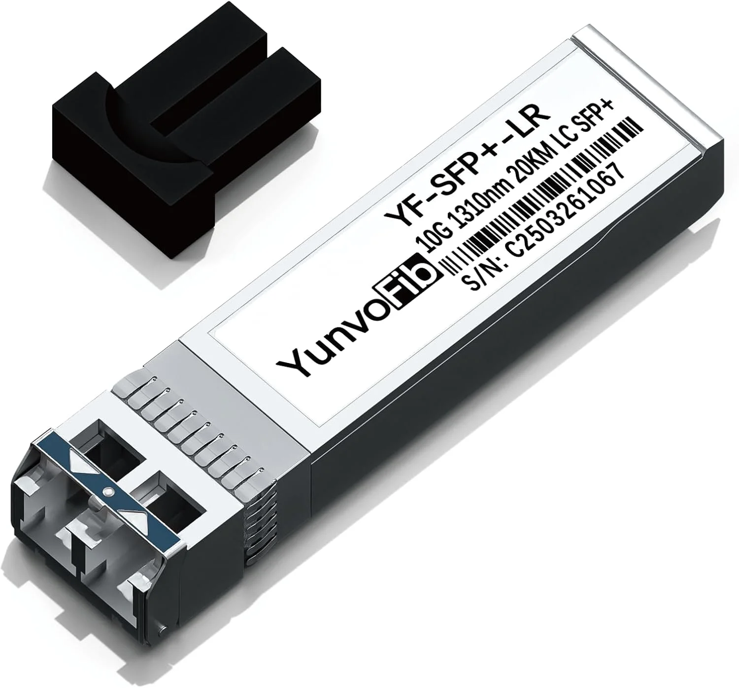 فرستنده و گیرنده یون‌وو فیب 10 گیگابیت بر ثانیه 1310 نانومتر 10 کیلومتر LC SFP+