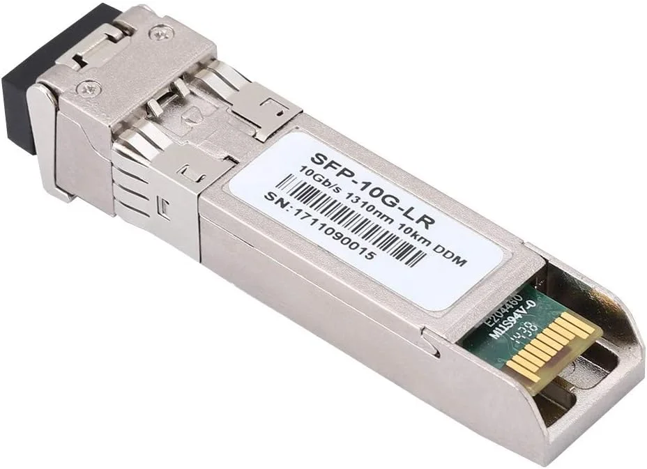 فرستنده و گیرنده فیبر نوری XUMIUZIY، ماژول فرستنده و گیرنده اترنت گیگابیتی نوری AIQ-YP19012 SFP-10G-LR 10KM ماژول فیبر دوگانه تک حالته 10 گیگابیتی